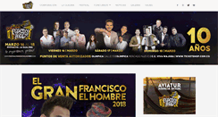 Desktop Screenshot of festivalfranciscoelhombre.com